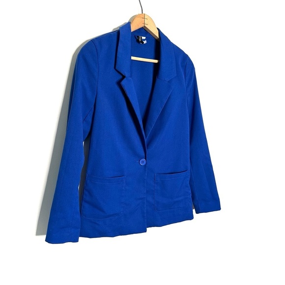 H&M | Divided Cobalt Blue Unlined Blazer - Picture 3 of 7